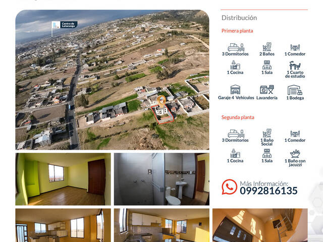 #CASA LATAC - Casa para Venta en Latacunga - X