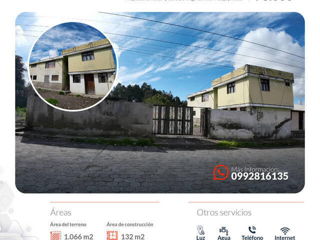 #76 - Casa para Venta en Latacunga - X